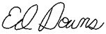 Ed Downs Signature